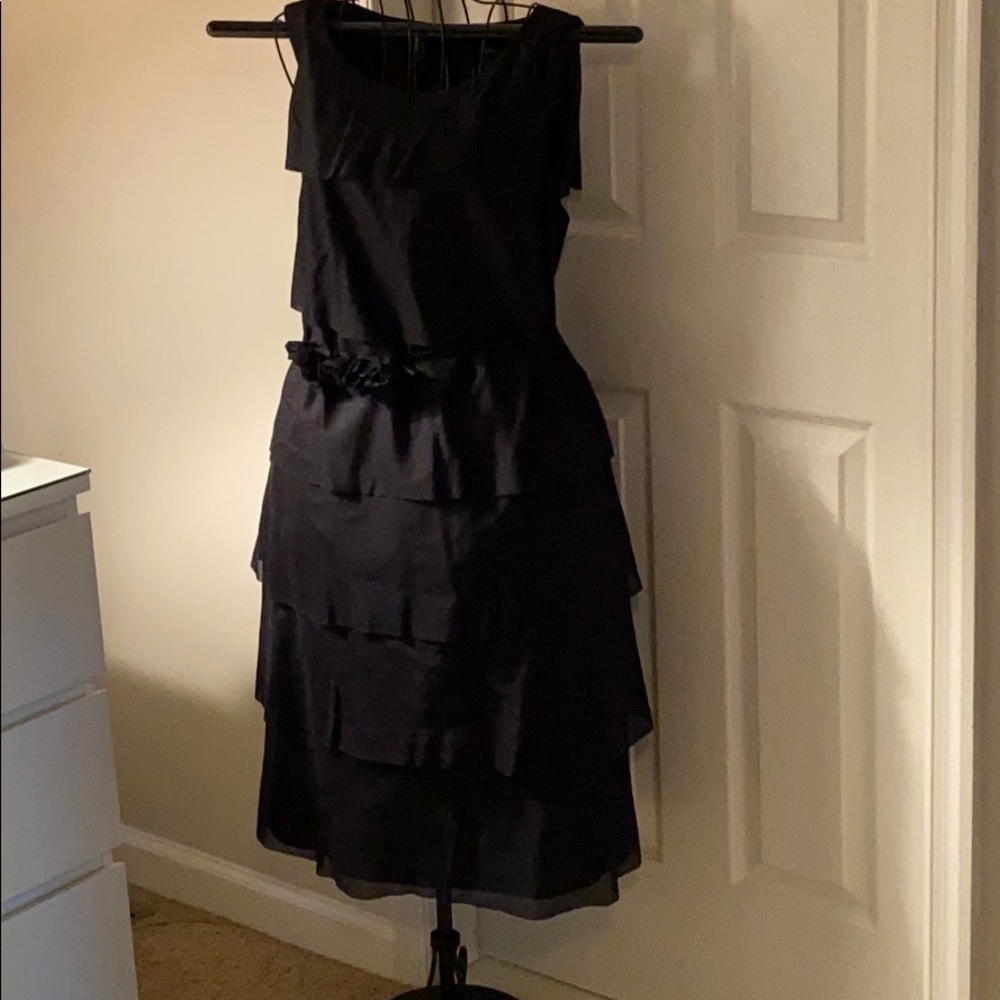 Talbots black cocktail dress